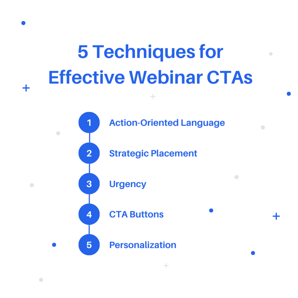 5 Techniques for Effective Webinar CTAs